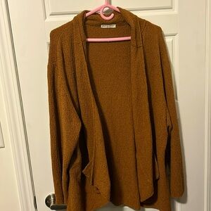 Margaret Winters Brown Knit Cardigan LG